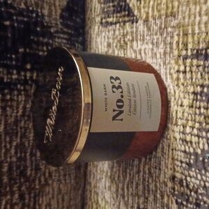 4/$40 White Barn No.33 Scented Candle - Partly Used